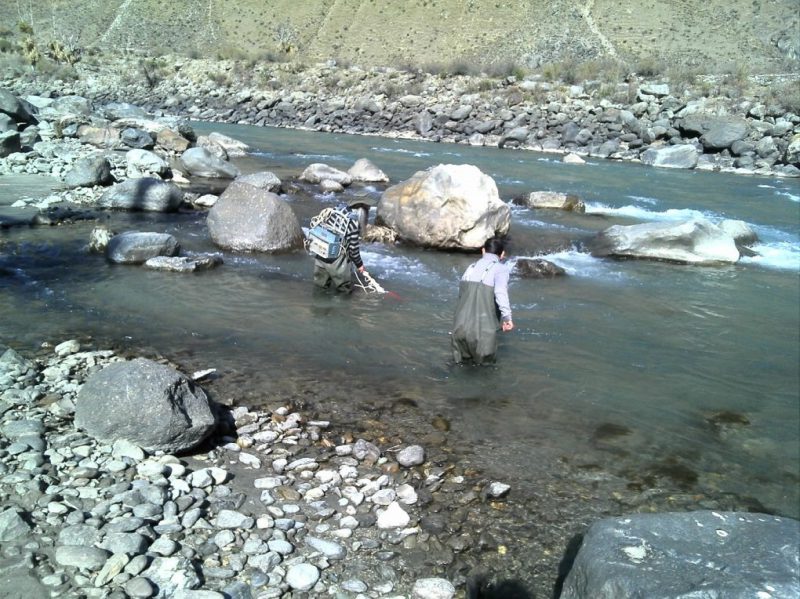 The Marusudar river, a major tributary of the Chenab, on which the Bursar hydro power project will be constructed