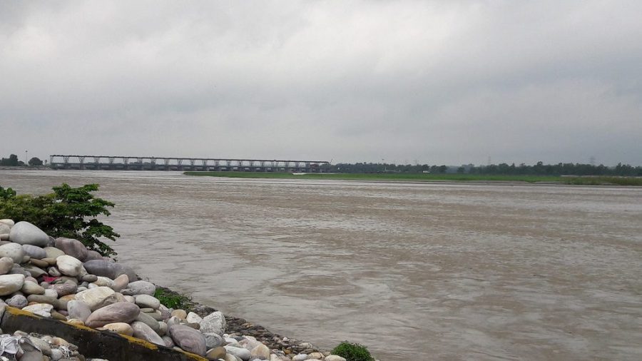 Mahakali river site at Bramhadev, Kanchanpur [image by: Bhaskar Bhattarai / USAID]
