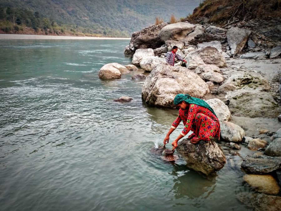 The Mahakali river is a source of socio-cultural and religious identity for the people of the region [image by: Sumit Mahar]