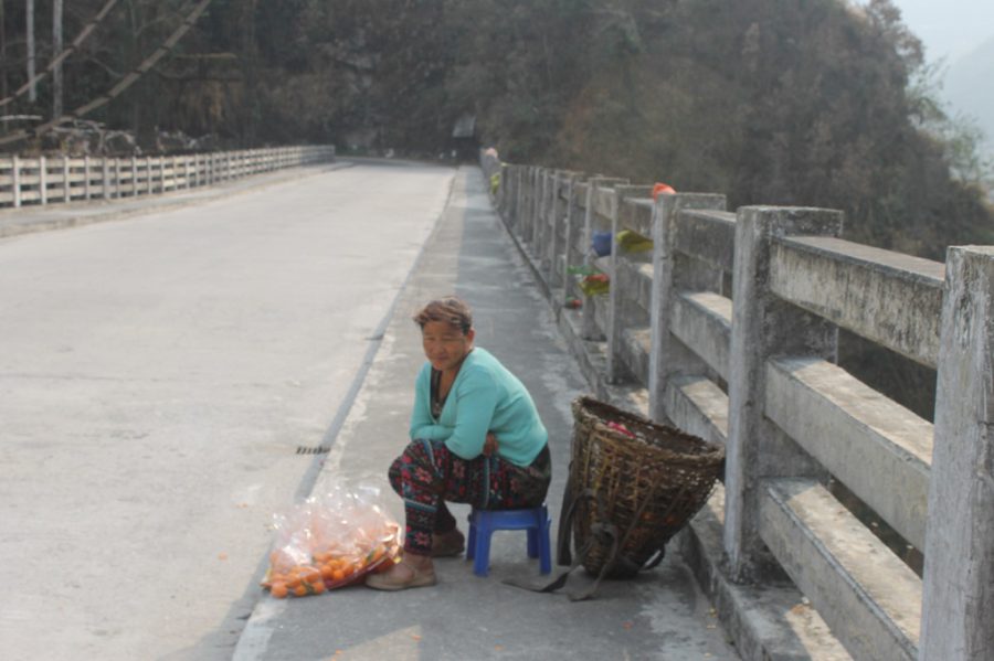 Waiting for tourists on the North Sikkim highway [image by: Nita Narash]
