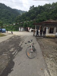 4 km checkpost in Bhutan