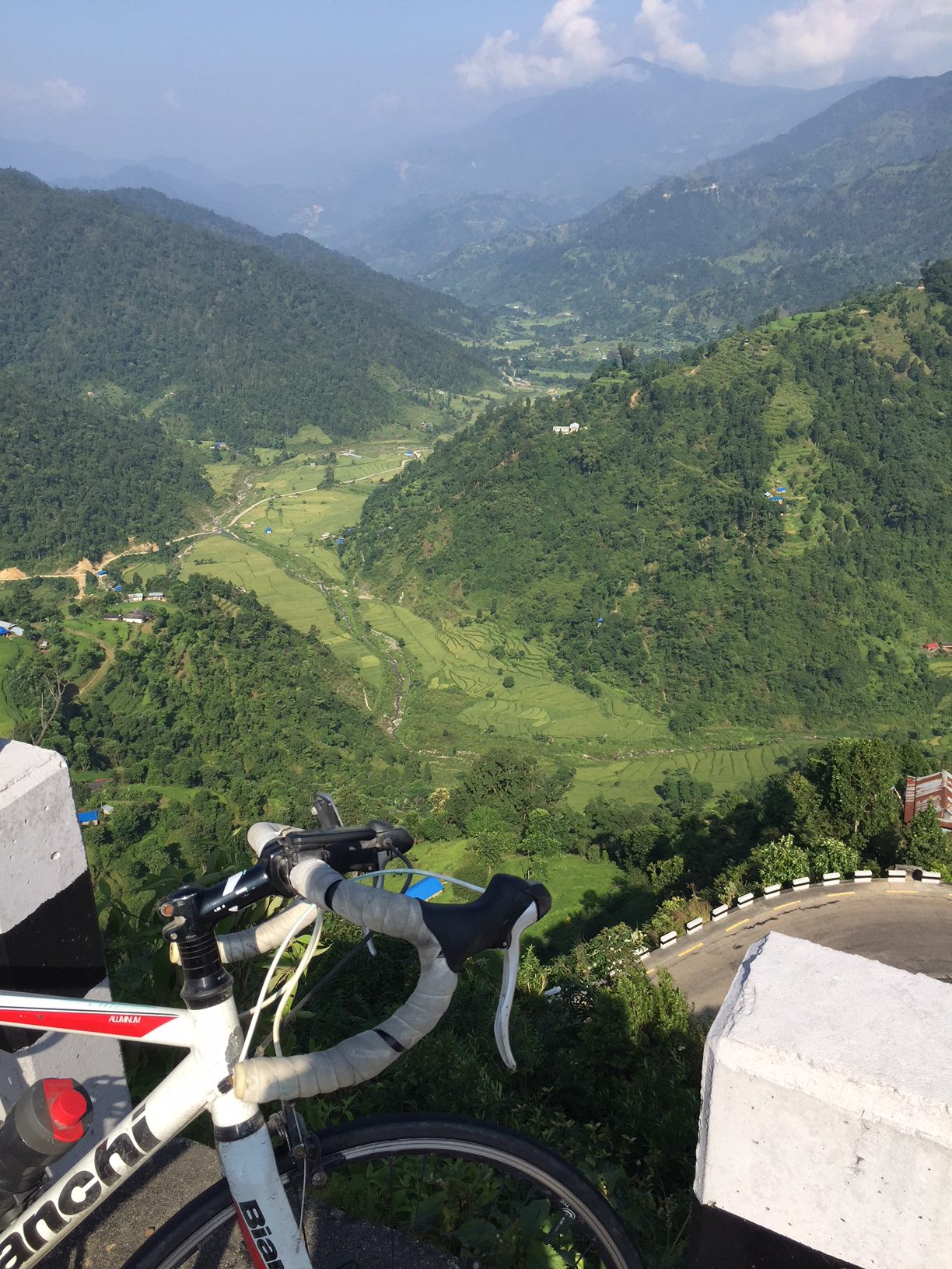 Landscape in Nepal.