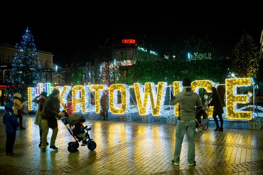 While the city of Katowice glittered for its visitors the climate negotiations have been dark indeed [image copyright: cop24.gov.pl]