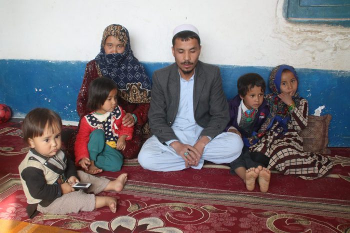 Amena and her family are one of over 26,000 families displaced by the worst drought this century in Bamyan province, central Afghanistan [image by: Fariba Housaini]