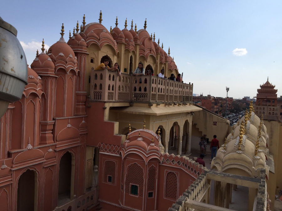 Inside the Hawa Mahal, Jaipur