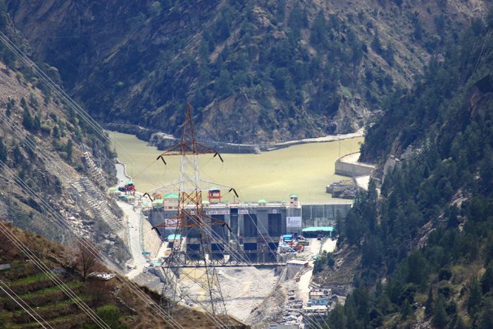 The Karcham Wangtoo hydropower project site at Kinnaur district, Himachal Pradesh , India [Image by: Wikimedia Commons]